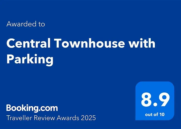 Central Townhouse With Parking